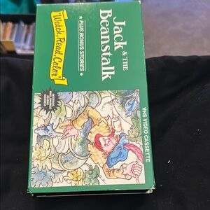Jack & The Beanstalk VHS Video Cassette